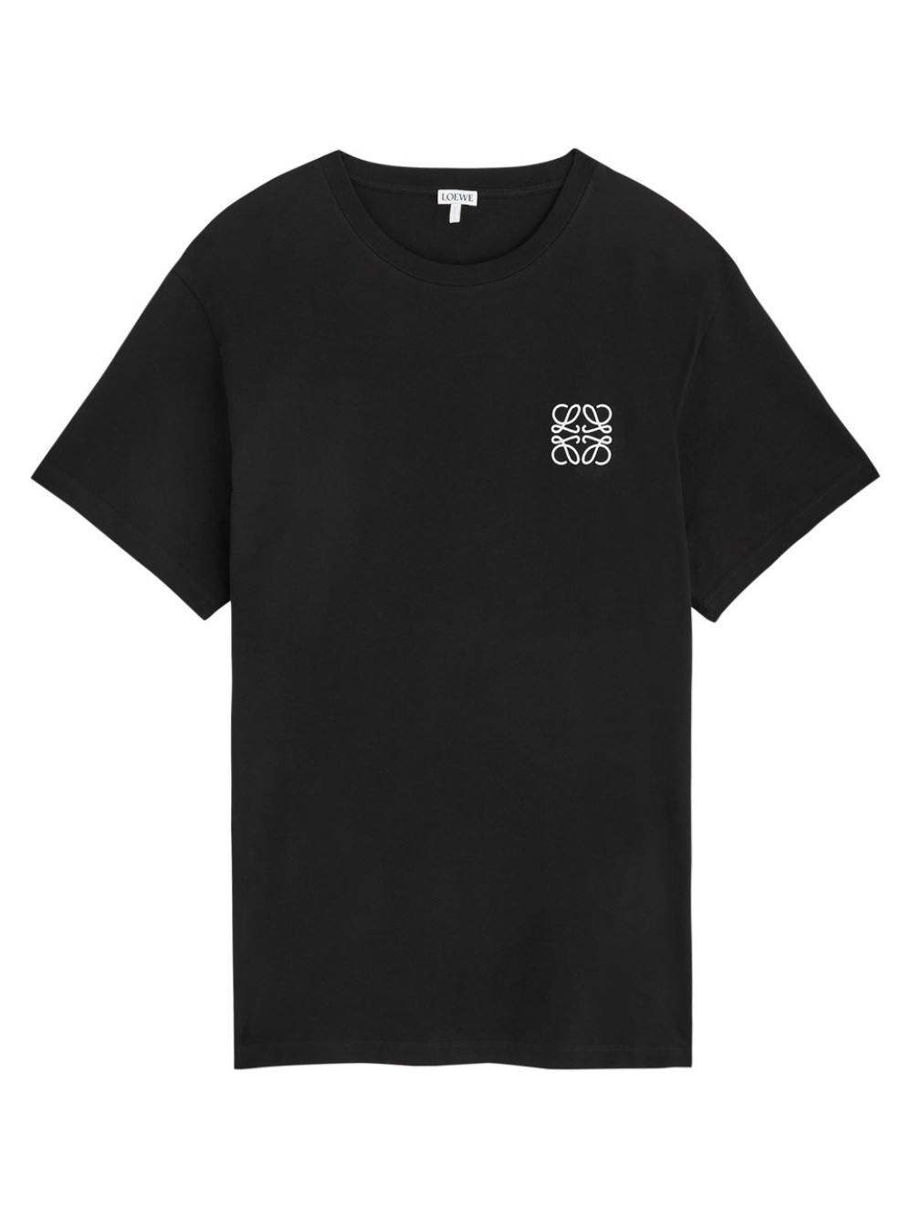 Loewe Anagram Embroidered Logo T-Shirt Black
