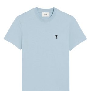 AMI PARIS De Coeur T Shirt Sky Blue