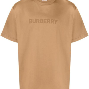 Burberry Harriston T Shirt Camel Brown