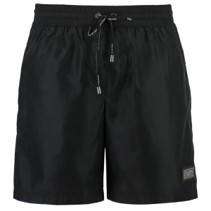 Dolce & Gabbana Plate Drawstring SwimShorts Black