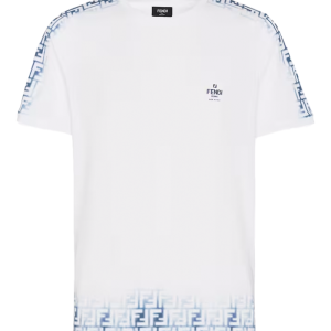 Fendi FF Monogram Faded Print Avio T-Shirt