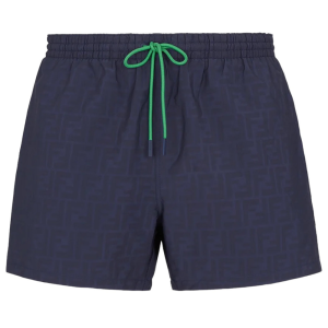 Fendi FF Water Reactive SwimShorts Navy