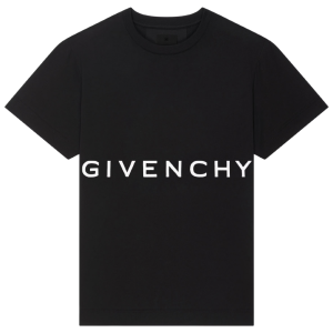 Givenchy 4g Embroidered 4G T-shirt Black Slim Fit