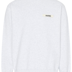 Jacquemus Gros Grain Crewneck Grey
